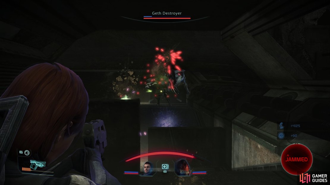 You may have to deal with Geth in the passageways