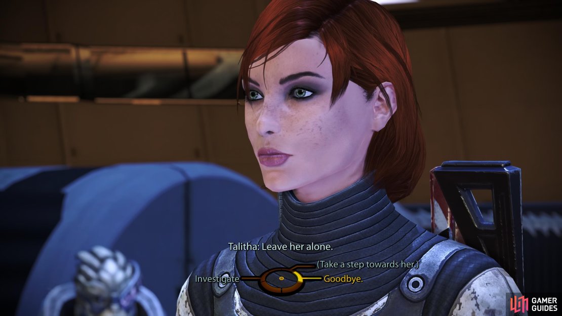 You’ll have the option to take a step towards Talitha