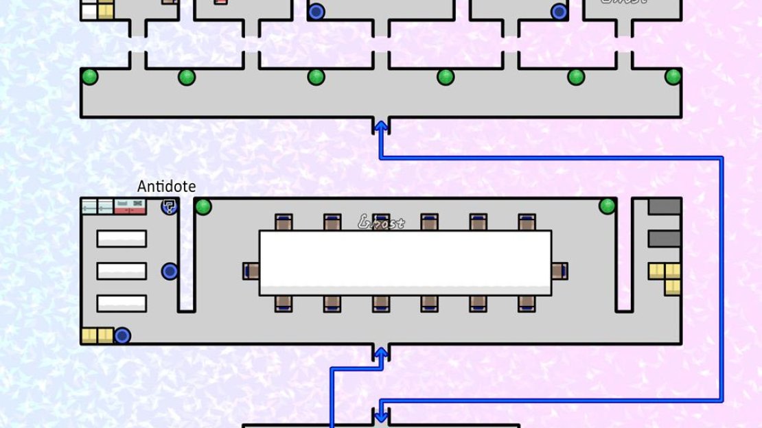 Map of the Old Chateau.