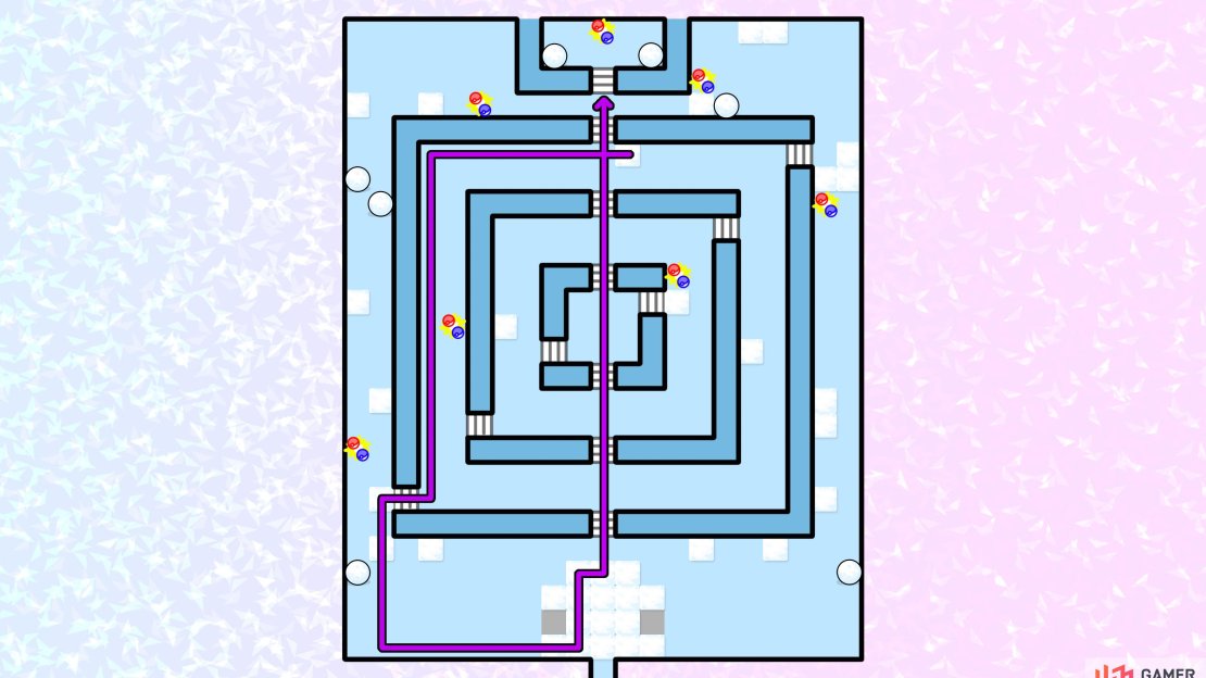 Snowpoint City Gym puzzle: Step 7.