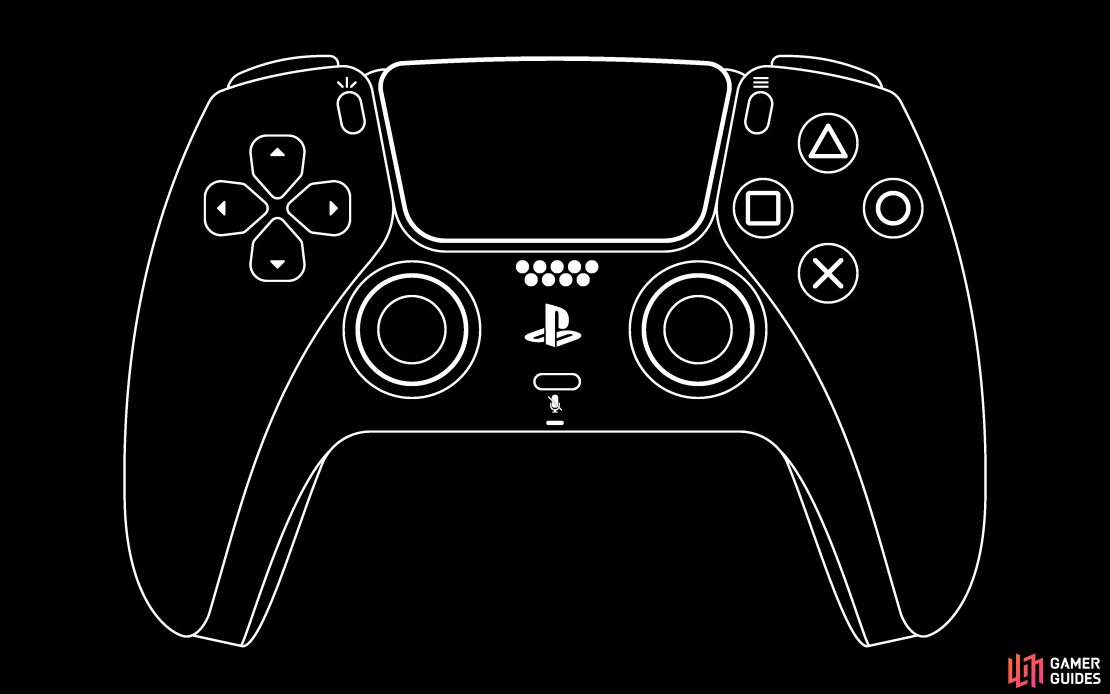 The Dualsense controller