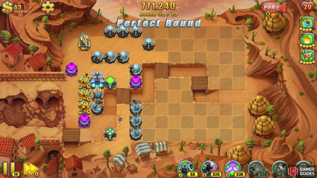 It&rsquo;s wise to extend your maze out a bit further at the top of the map now.