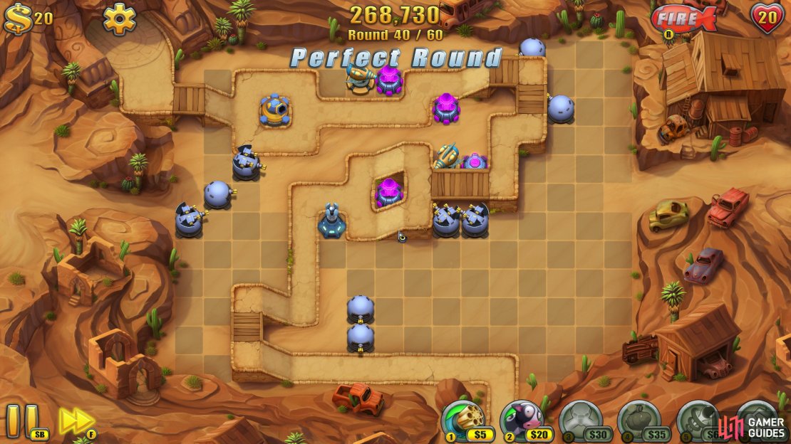 It&rsquo;s always wise to use runner-neutral towers on a map with multiple runner varieties. This ensures they&rsquo;ll all take guaranteed damage at the same rate.