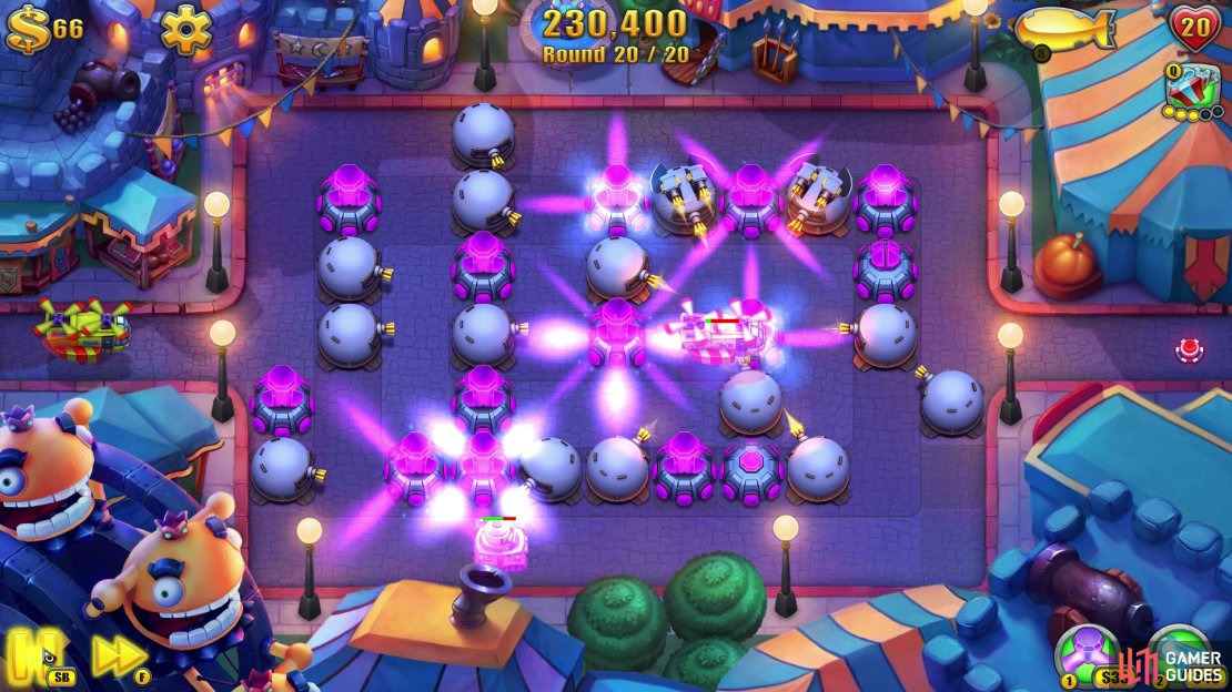 Final four rounds coming up now. Your maze is pretty much complete, so now it&rsquo;s time to use the rest of the items if you&rsquo;re using any. Otherwise, don&rsquo;t worry how many make it through, you&rsquo;ll have enough remaining hearts to make it to the end.