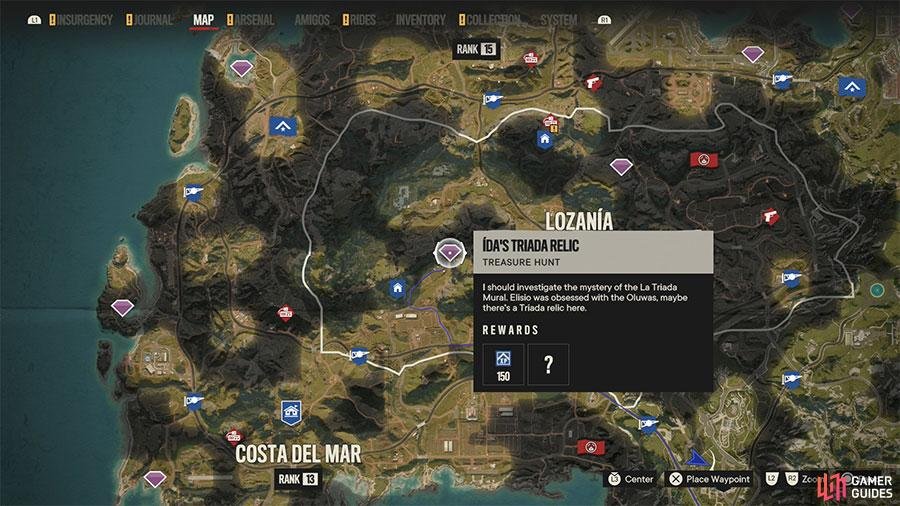 Head to this location on the map to begin this quest.