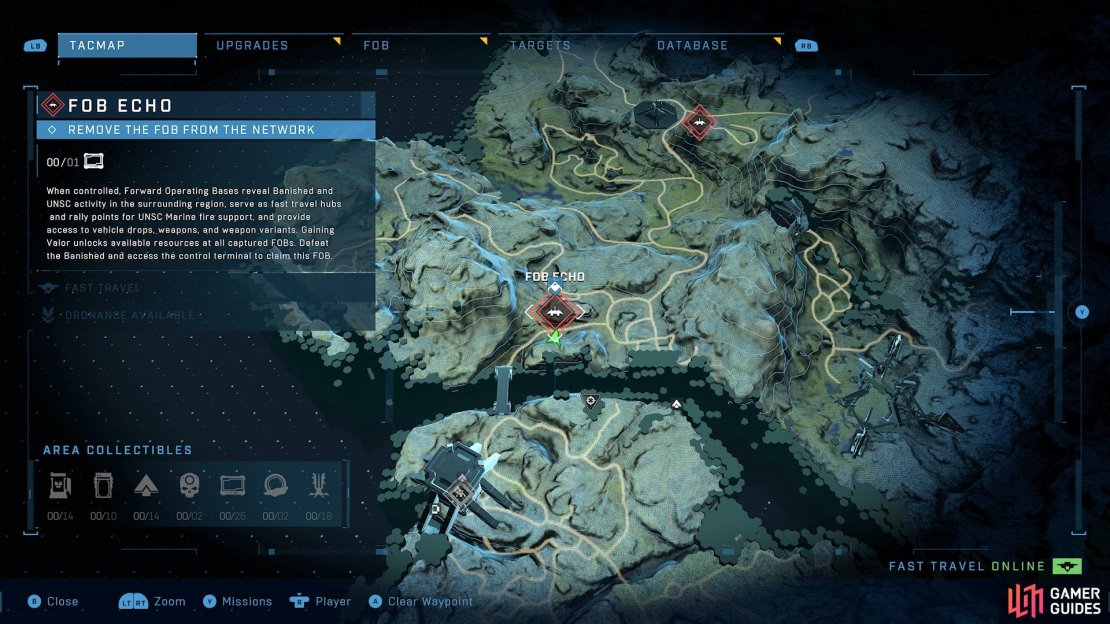 Head to this location on the map to find FOB ECHO.