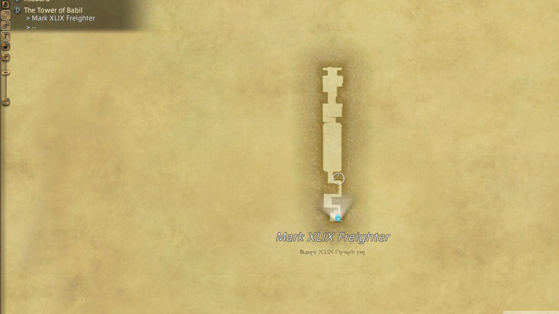 Map 1/5 for the Tower of Babil
