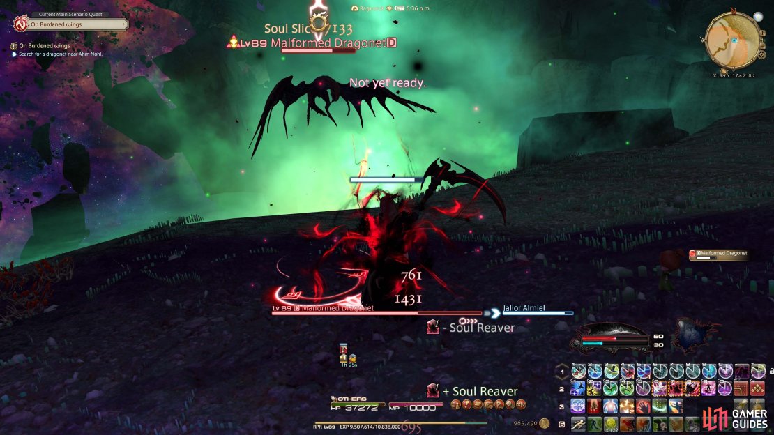 Defeat the Malformed Dragonet