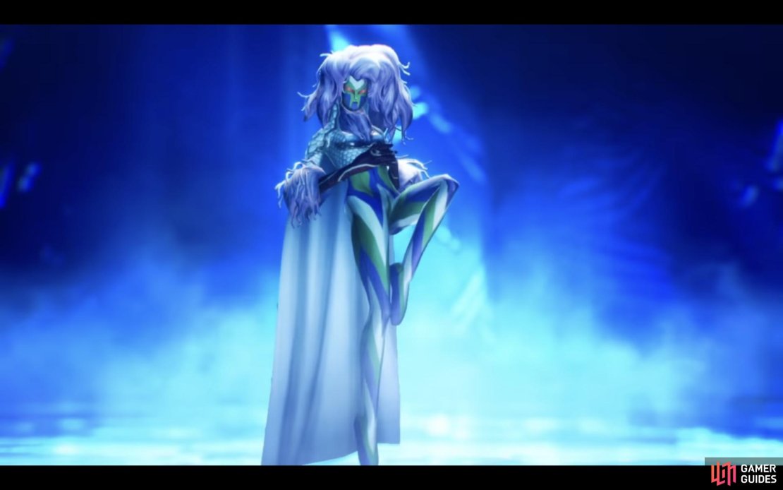 Queen Medb in Shin Megami Tensei V.