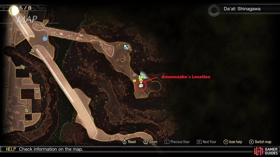 You&rsquo;ll unlock this area during this quest, which is where she is located