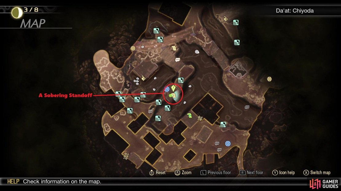 Dionysus&rsquo; location to start the quest