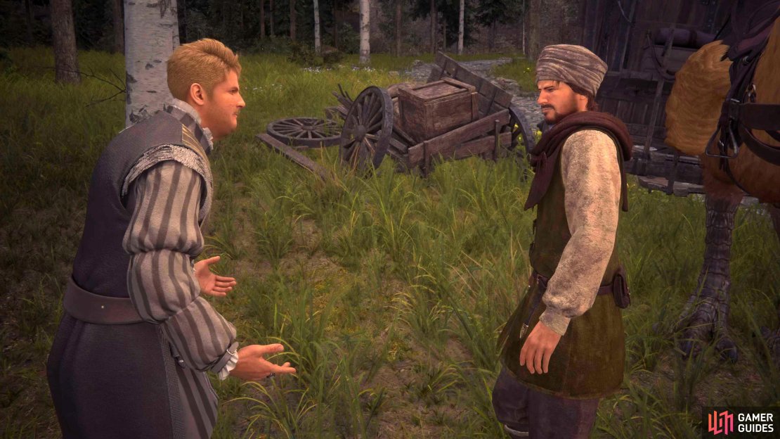 When looking for the Draper&rsquo;s order, you&rsquo;ll find two men arguing. What could this be about?