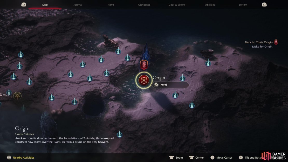 When you&rsquo;ve completed everything in the game, travel to !Origin to move past the point of no return and onto the game&rsquo;s final quest.