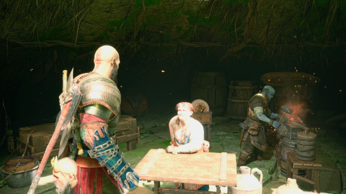 Speak to Lunda after returning to Freyr’s Camp the second time to accept the Favor.
