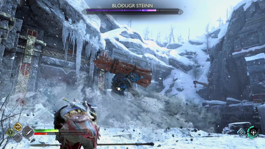 If you fight too close to the Troll’s, they can throw dust in your eyes which will blind you shortly, dodge backwards to avoid it.