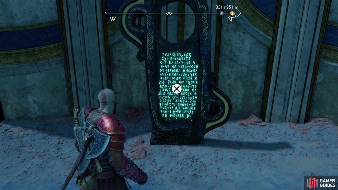 Complete the favor “Freyr’s Gift” to read the Lore Marker - The Enlightened One.