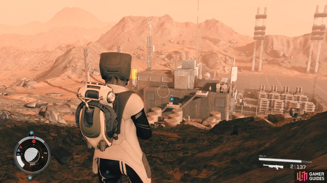 You will need to find the missing scientist Percival Walker on Mars.