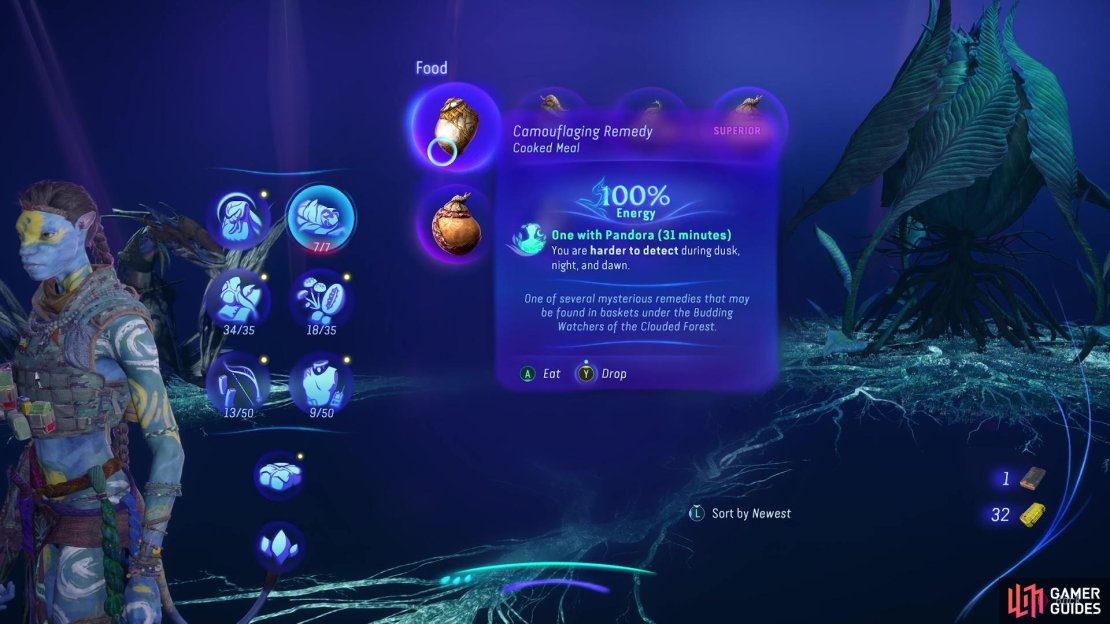 You&rsquo;ll obtain some unique superior food from completing Budding Watchers.