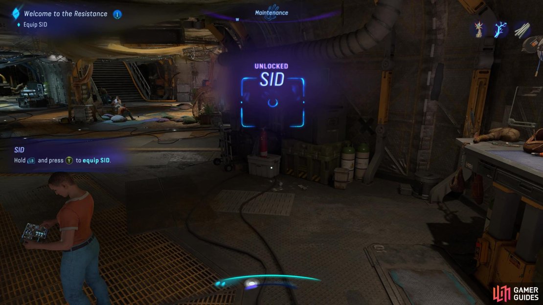 You&rsquo;ll unlock SID in the Welcome to the Resistance Mission.