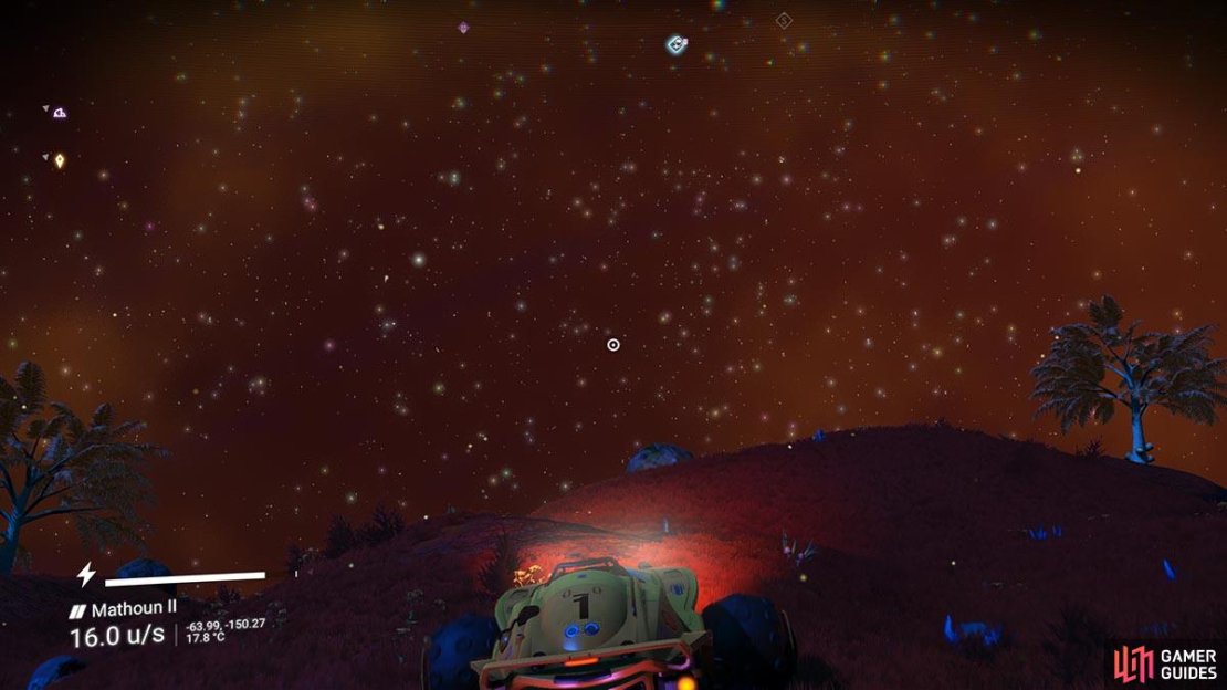 It&rsquo;s far easier to get around the landscape once you unlock exocraft in NMS