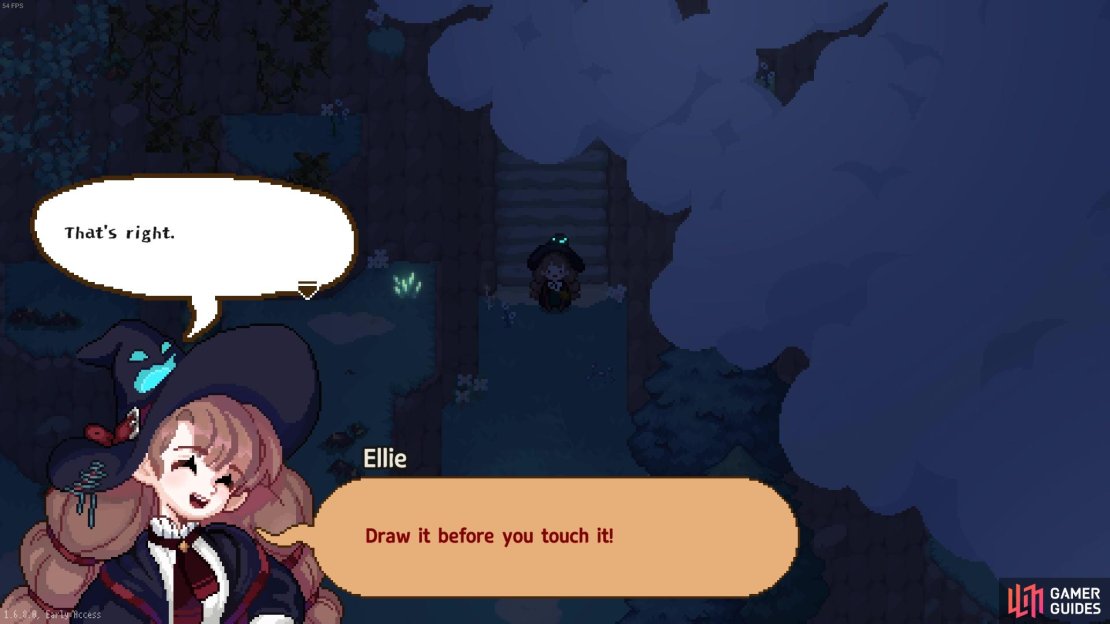 The Witch&rsquo;s Encyclopedia can be filled out with the quill tool.