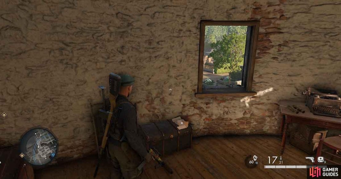 You&rsquo;ll find the letter on top of a box within the tower.