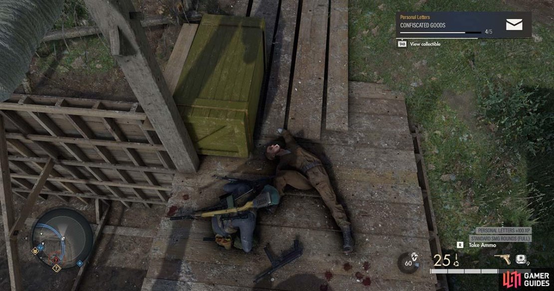 You&rsquo;ll obtain the letter from the body of Klaus Gruber.