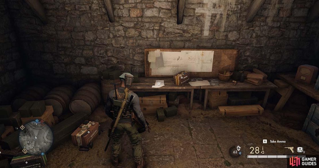 You&rsquo;ll find the letter on this table in the basement.
