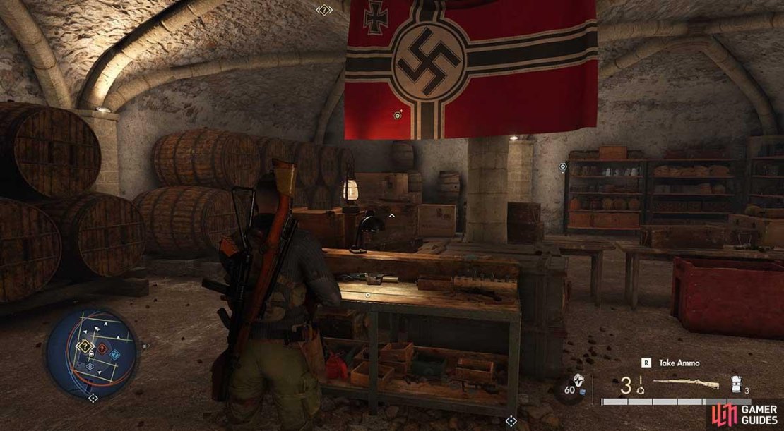 Workbench 3 is in the chateau itself so you may have to fight your way in there.