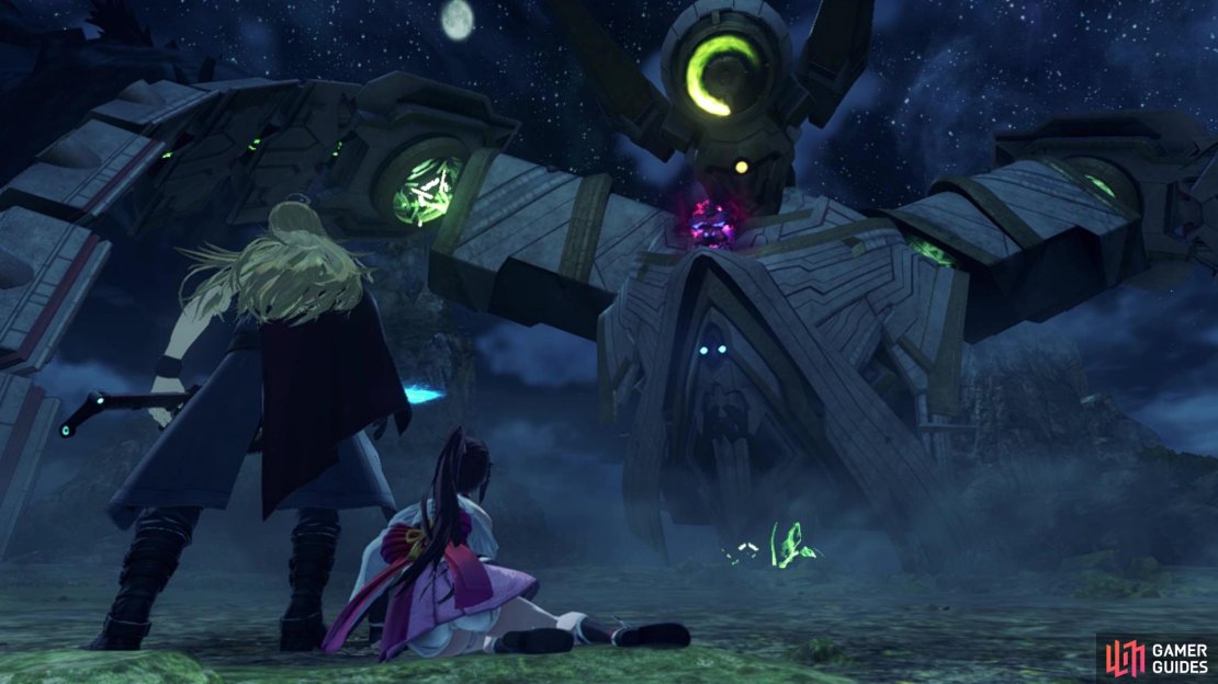 Colony Eta Ferronis is the first boss that will likely give you trouble in the DLC