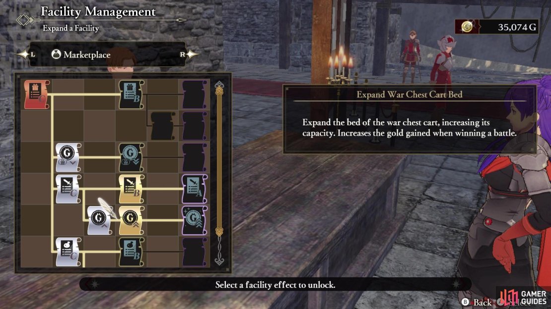 The &ldquo;War Chest Cart&rdquo; line of upgrades will yield more Gold at the end of every battle.