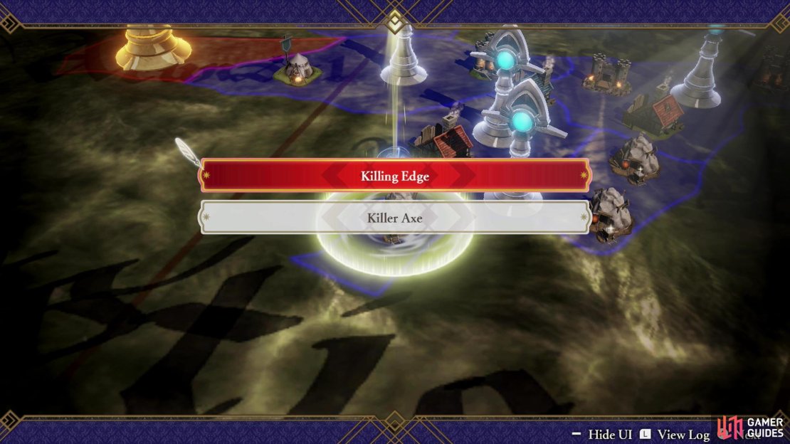 In Gillingr Territory you&rsquo;ll get to choose between a Killing Edge (sword) or Killer Axe.
