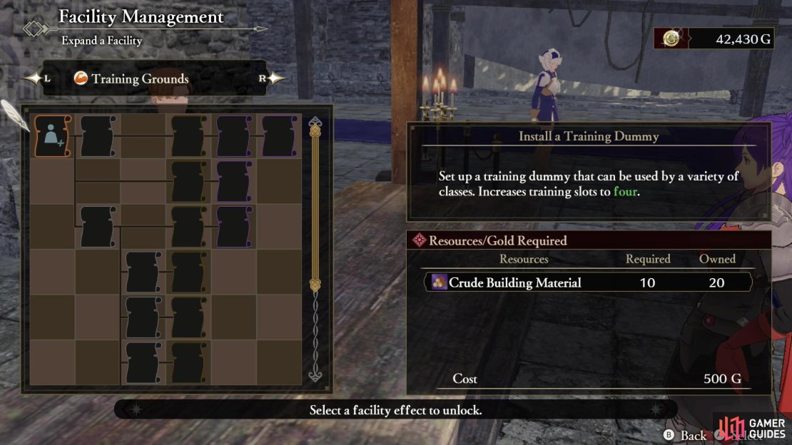 The Blacksmith&rsquo;s upgrade tree is dedicated to improving the stats of your weapons.