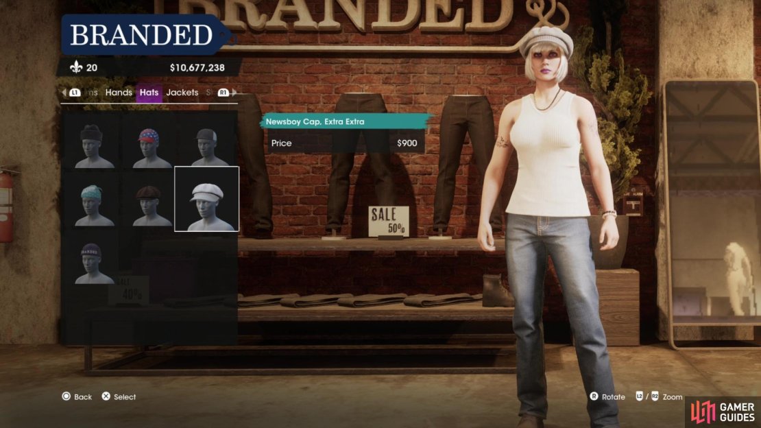 Purchase a hat, shirt, and pants from any store (or any combination of stores) to complete the Challenge &ldquo;Fashionable&rdquo;.