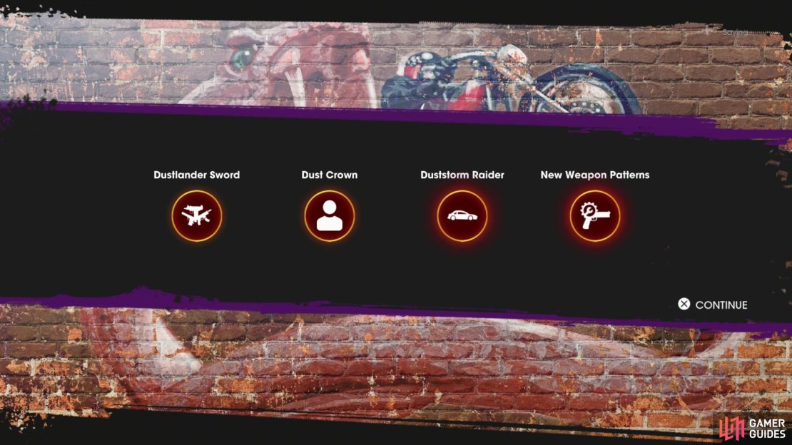 You&rsquo;ll unlock the Dustlander Sword for completing the Mission &ldquo;Unto the Breach&rdquo;.