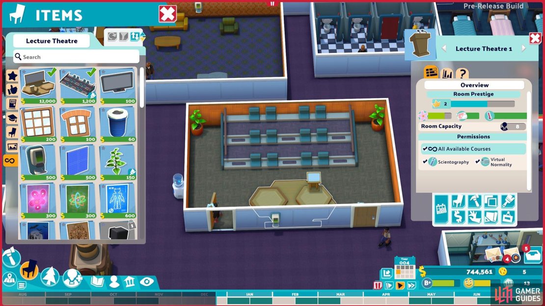 As long as you can fit in the seating and the stage, you don&rsquo;t need to go to town on padding out a huge LEcture Theatre/