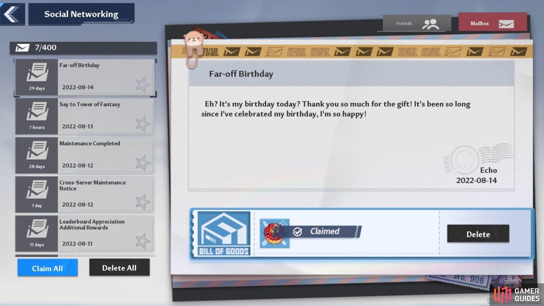 Is it Echo&rsquo;s Birthday?