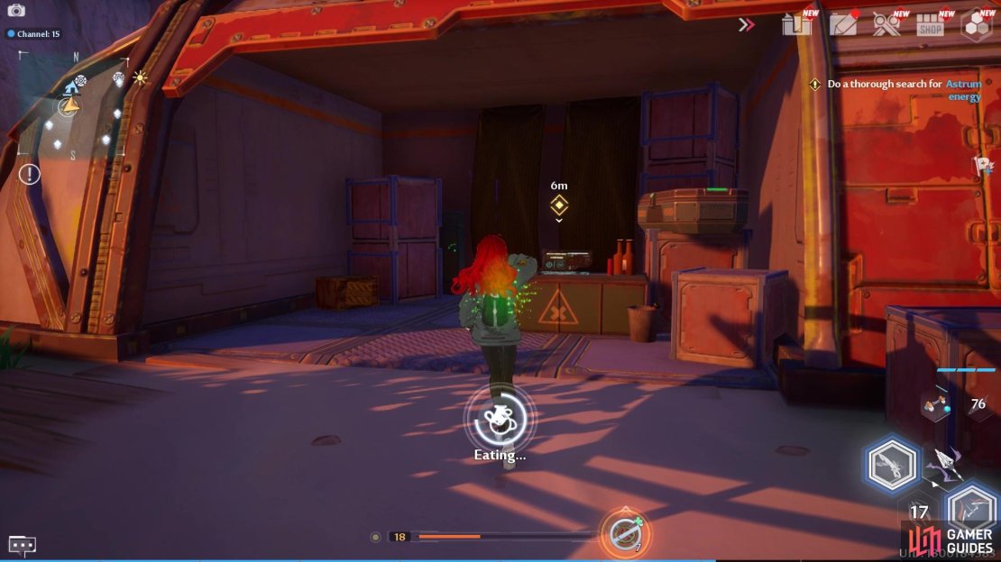 Check the third pc to find the Astrum&rsquo;s location.