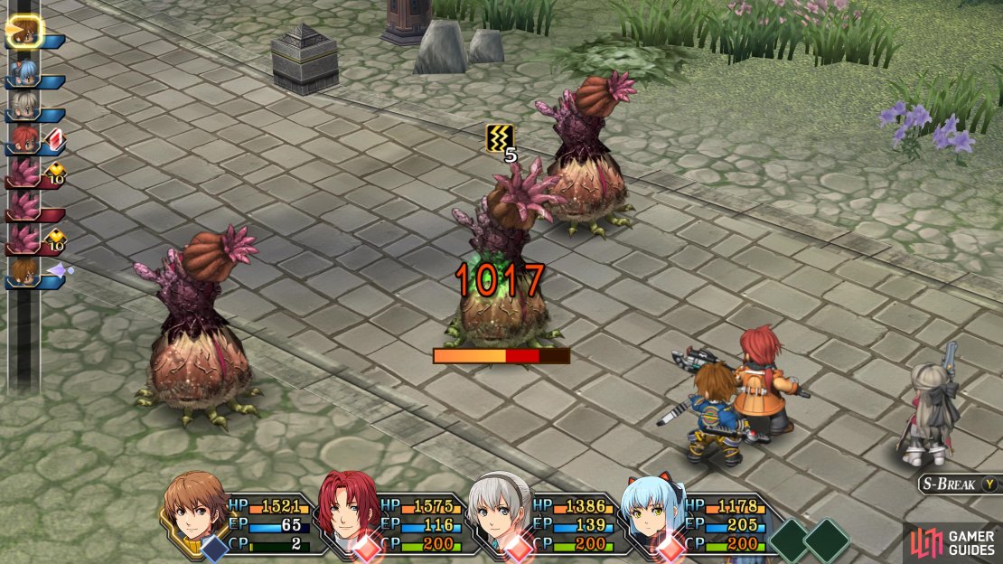 Start the battle with Lloyd&rsquo;s S-Break on the central Nepenthes if possible