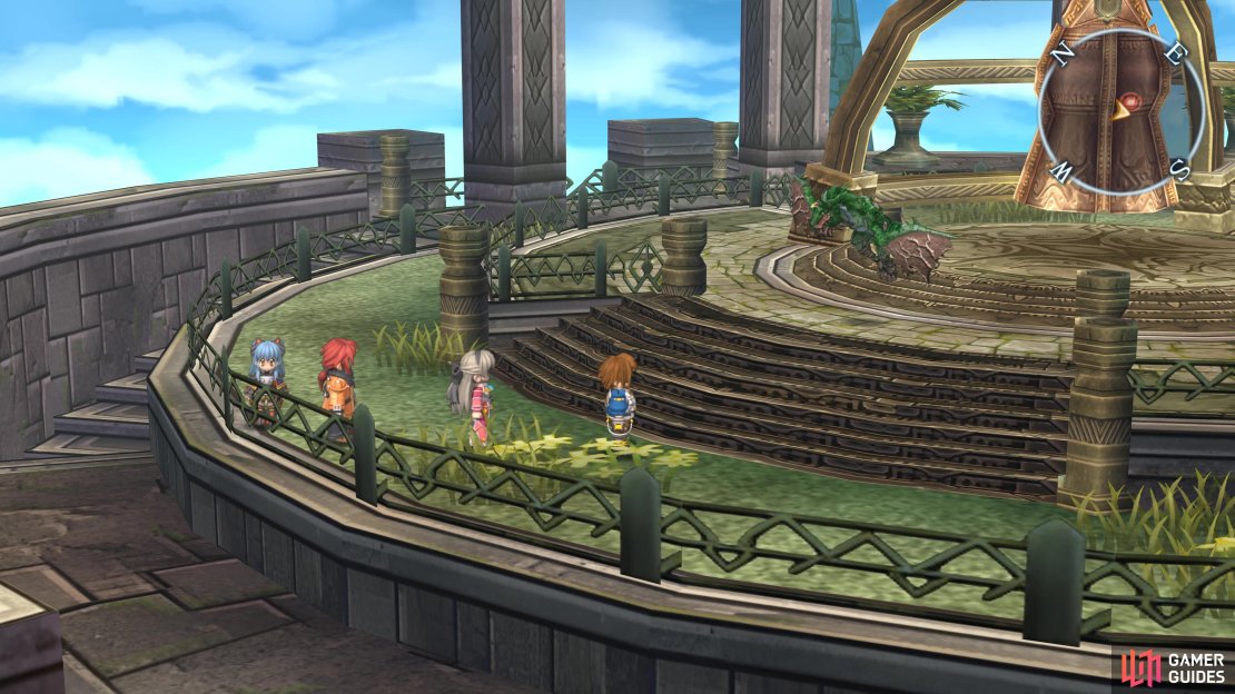 Head to the roof of Stargazer’s Tower to find the target.