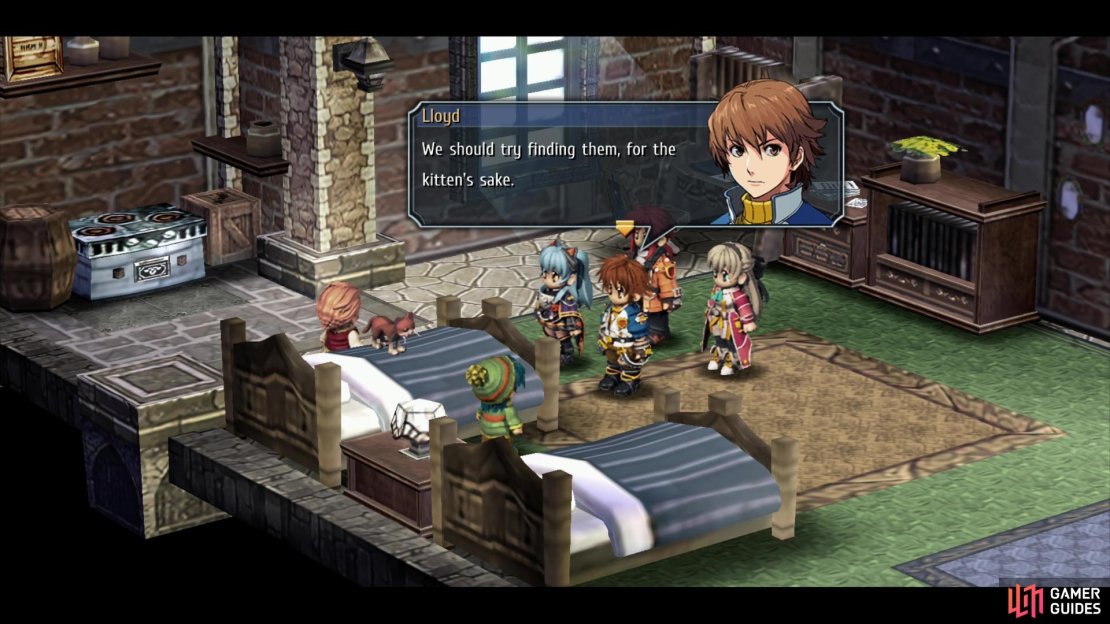 You can start the request &ldquo;Search for the Kitten&rsquo;s Owner&rdquo; by talking to Ryu and Anri at the Bellheim Apartments on West Street.