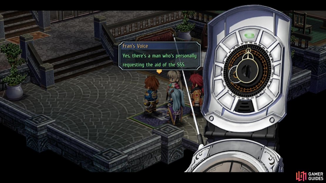 This request will come in when you return to SSS HQ after finishing &ldquo;Missing Tourists&rdquo;.