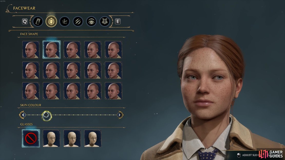 The face shape options will switch up your character&rsquo;s facial features.