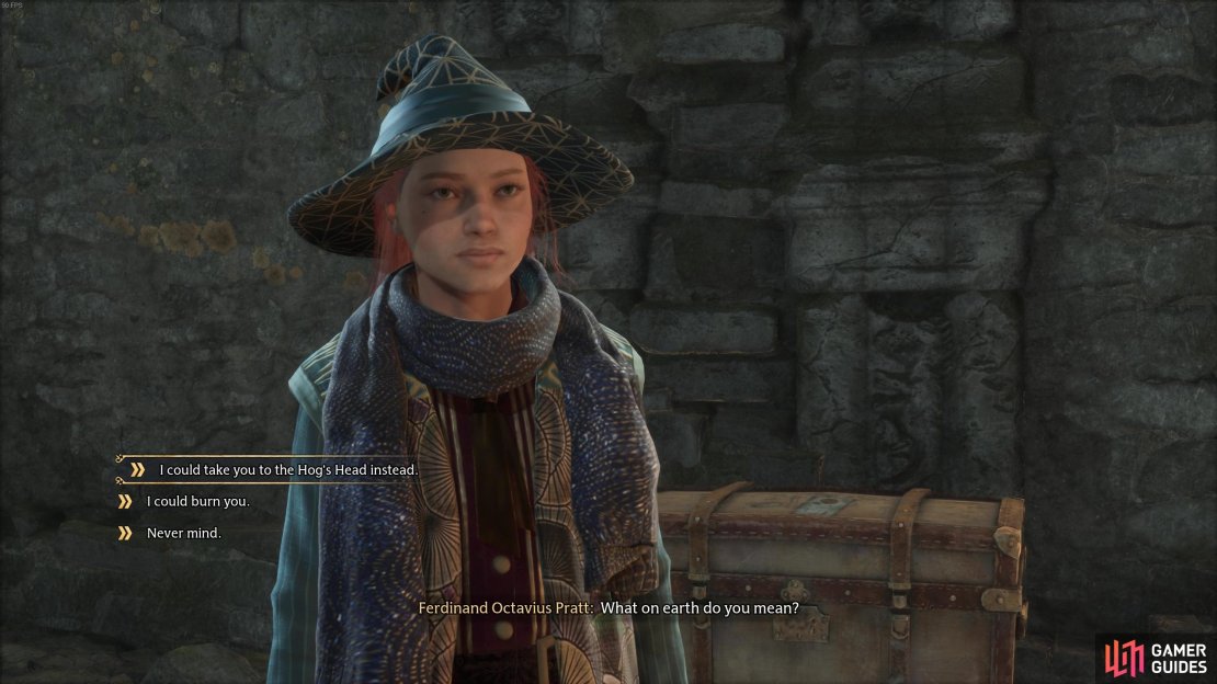 Will you return Ferdinand to !The Three Broomsticks, take him to Hog&rsquo;s Head or burn his portrait?