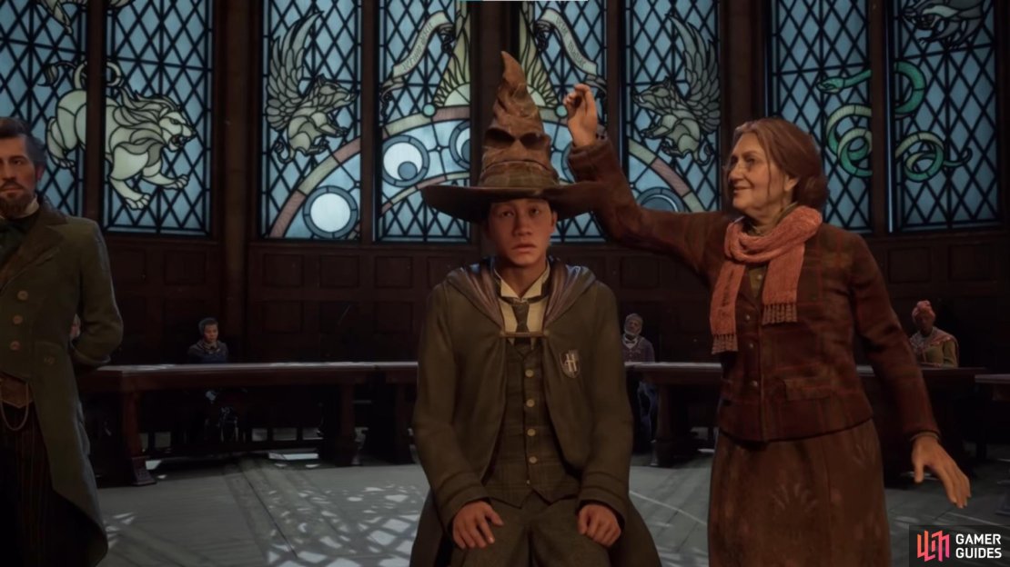 Here&rsquo;s how to choose a house in Hogwarts Legacy. Image via Warner Brothers.
