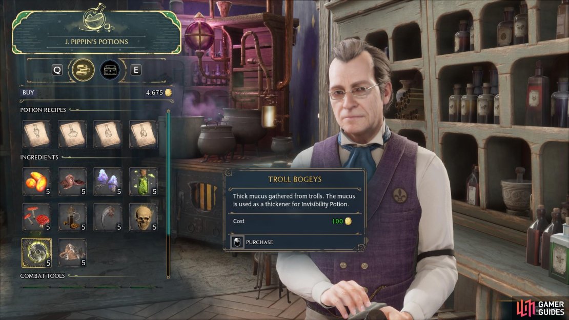 Here is what you can grab from the J. Pippin&rsquo;s Potions store.