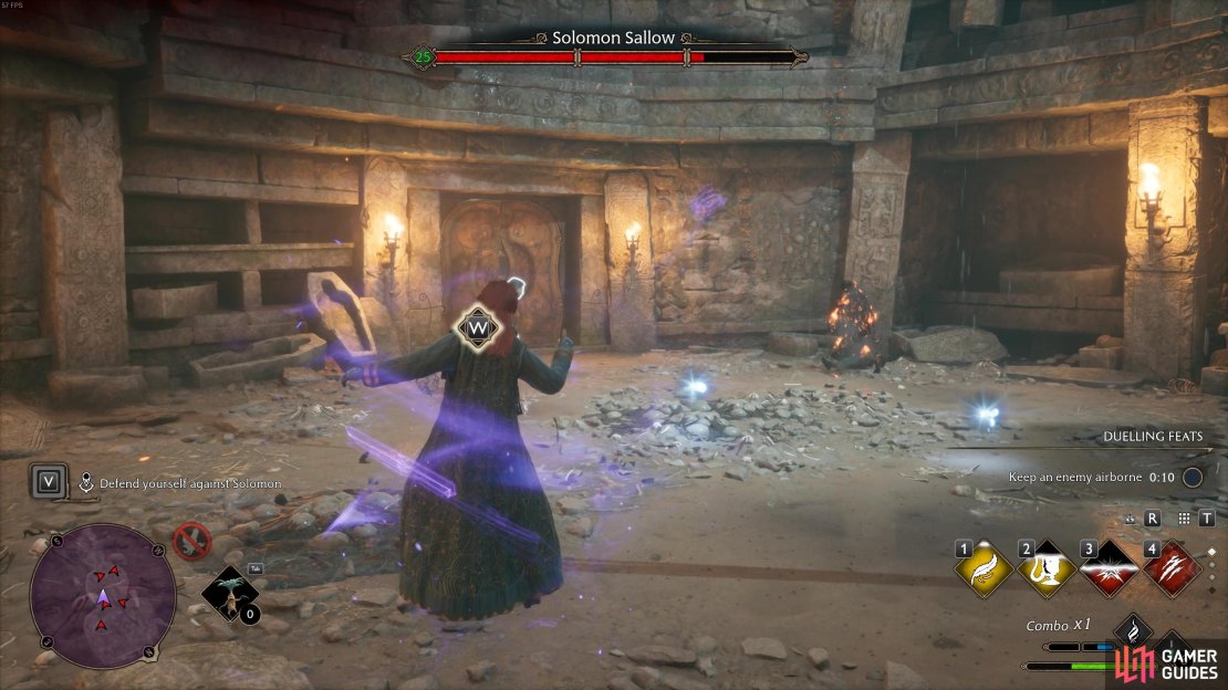 Try not to get caught in Solomon&rsquo;s levioso attacks!