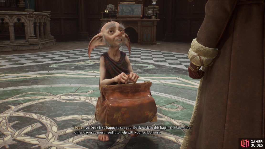 Deek will give you a nab-sack and you&rsquo;ll also unlock the Vivarium after rescuing a few animals. 