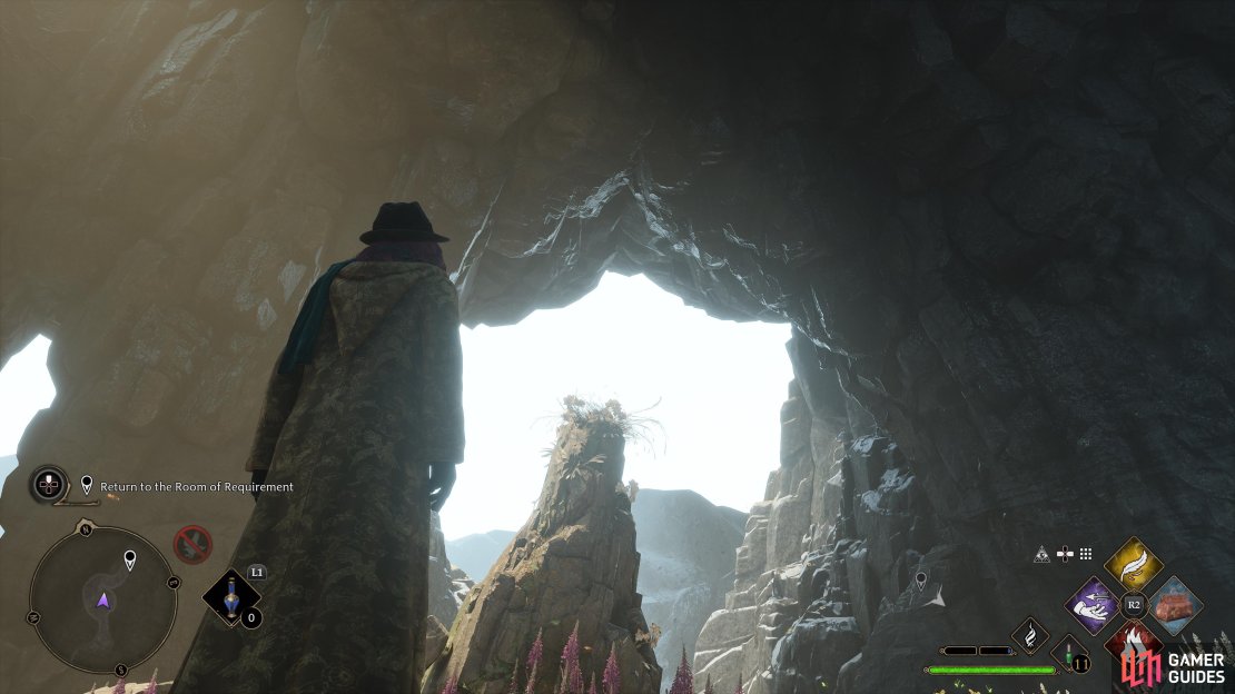 The Phoenix’s perch at the end of Phoenix Mountain Cave.