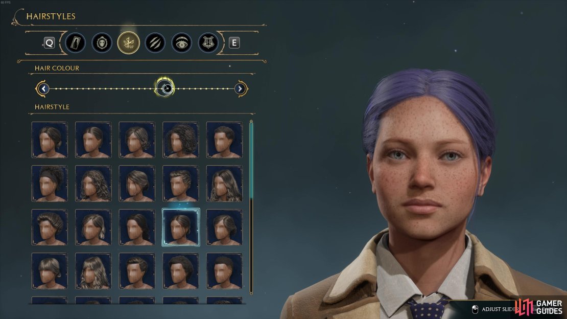 Just because its the Victorian times, doesn&rsquo;t mean you can&rsquo;t have fun purple hair!